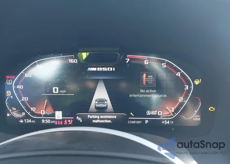 2020 BMW M850I Gtan Coupe xDrive из США, поврежденный, VIN WBAGV8C03LCD97829